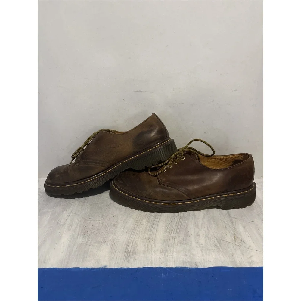 Dr. Martens 1561 Oxfords MIE Bex Mens Size 10 Brown  Leather